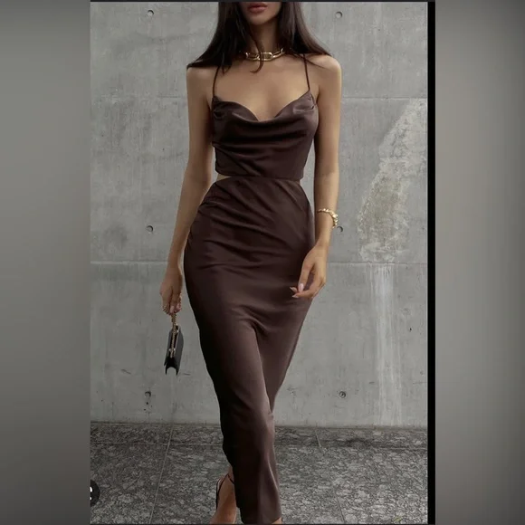 Dresses Runaway Brown Dress Poshmark